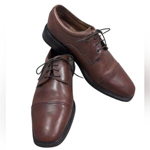 Florsheim Brown Oxford lace shoes, leather upper, men's 8 1/2 3E, 11031 -03